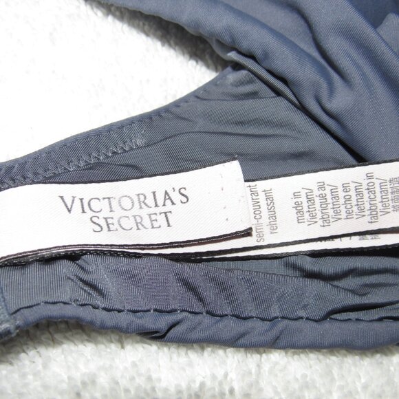 Victoria’s Secret Uplift Semi-Demi Underwire Gray Bra – Size 34DD - Picture 4 of 9
